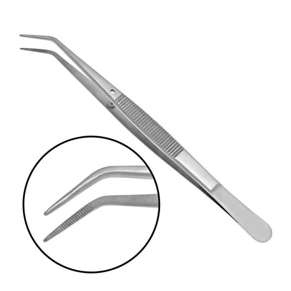 College Dressing Pliers 6″, Serrated Tip, Serrated Handle 317