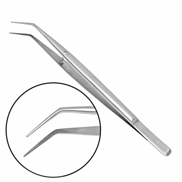 College Dressing Pliers 6.5″, Serrated Tip, Smooth Handle